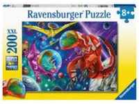 Ravensburger Puzzle Ravensburger Kinderpuzzle - Weltall Dinos - 200 Teile Puzzle