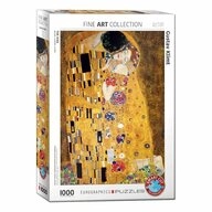 EUROGRAPHICS Puzzle Puzzle Kuss 1000 Teile, Puzzleteile