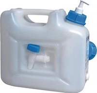 Kanister H&Uuml;NERSDORFF 816510 Wasserkanister 12 l HDPE mit Ablasshahn + Pumpspe