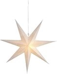 STAR TRADING H&auml;ngedekoration Weihnachtsstern Dot, 3D Papierstern, Wei&szlig;, &Oslash;70 cm,