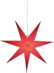 STAR TRADING Papierstern Papierstern Dot ca 70cm inkl Kabel Farbe rot DOT