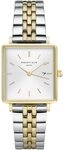 ROSEFIELD Quarzuhr ROSEFIELD Damenuhr Boxy 28mm Mehrfarbig