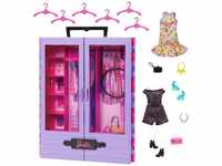 Barbie Puppenkleiderschrank Fashionistas, lila|rosa