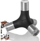 AdHoc Salz-/Pfefferm&uuml;hle magnetische 4in1 M&uuml;hle GIANT manuell, das Multitalent f&uuml;r