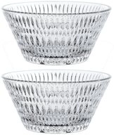 Nachtmann Serviersch&uuml;ssel Nachtmann Ethno Bowl 2er Set, Glas, (Packung)