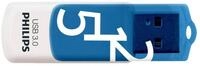 Philips USB Stick 512GB Speicherstick Vivid Edition blau USB 3.0 USB-Stick