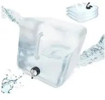 relaxdays Kanister Faltbarer Wasserkanister im 4er Set, 20 Liter schwarz|wei&szlig;...
