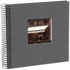 Goldbuch Fotoalbum Spiralalbum 12725 Bella Vista 20x20cm schwarze Sei