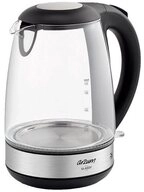 Arzum Wasserkocher arzum AR3071 Wasserkocher Schwarz Fassungsverm&ouml;gen: 1.7 l,...