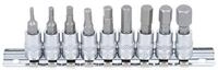 BGS technic Bit-Set BGS Bit-Einsatz-Satz Antriebe Innenvierkant 6,3 mm...