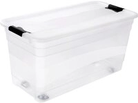 keeeper Organizer konrad, Aufbewahrungsbox, 83 L, mit Rollen, Deckel,