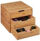 relaxdays Organizer Schreibtisch Organizer 3 Schubladen