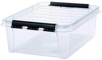 Orthex Aufbewahrungsbox Hobby Box 24 m. Deckel transparent, Mit Deckel, Stapelbar