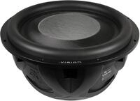 ESX ESX VXP104G Flat Subwoofer 25 cm + Schutzgitter Auto-Subwoofer