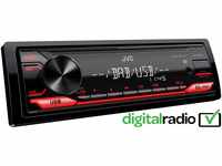 JVC KD-X182DB Digital Autoradio DAB+/FM Tuner mit Front- AUX/USB Autoradio