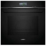 SIEMENS Dampfbackofen iQ700 HS736G1B1,iQ700 Einbau-Dampfbackofen Schwarz, Edelstahl,