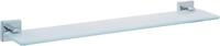 tesa Duschregal EKKRO Glasablage ohne Bohren - 5 cm : 12,0 cm : 60 cm, Packung,