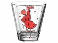 Leonardo Bambini Kinderglas 215 ml Flamingo
