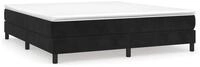 vidaXL Bettgestell, Bettrahmen Schwarz 180&times;200 cm Samt