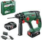 Bosch Home & Garden Akku-Bohrhammer UniversalHammer, mit 2 Akkus 18V/2,5Ah und
