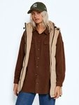 Noisy may Steppweste NMAURORA HOOD VEST NOOS