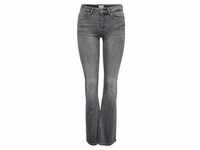 ONLY Bootcut-Jeans ONLBLUSH LIFE MID FLARED grau