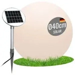 8 seasons design LED Kugelleuchte Shining Globe, Kugellampe f&uuml;r au&szlig;en (Garten,