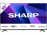 Sharp 4T-C55FNx LED-Fernseher (139 cm/55 Zoll, 4K Ultra HD, Android TV,...