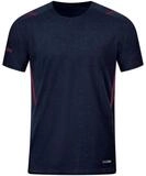 Jako T-Shirt Challenge - Polyester-Stretch-Jersey - dunkelblau/bordeaux Herren