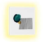 Klarstein Heizk&ouml;rper Mojave Smart 500 W abstract, elektrische Infrarot Wandheizung