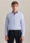 seidensticker Businesshemd Schwarze Rose Slim 1/1 Kentkragen Karo
