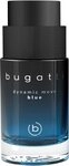 bugatti Eau de Toilette Dynamic Move Blue EdT 100ml, Zitrischer Herrenduft mit