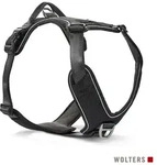 Wolters Hunde-Geschirr Active Pro Comfort Geschirr grau|schwarz Gr.6 | 2,5 cm x 70 cm