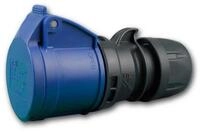 ABL CEE-Kupplung CEE Kupplung, 230V/16A, blau, 3-polig, IP44
