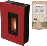 Pegaso Pelletofen Pegaso &raquo; Madison 5&laquo;, 2,5-5,2 kW raumluftunabh&auml;ngig, 5,2 kW,