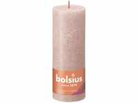 Bolsius Rustic 190/68mm nebliges rosa