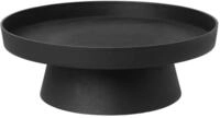 Broste Copenhagen Kerzentablett Copenhagen Holger Kerzenplatte Alu black &Oslash; 35...