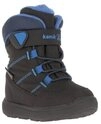 Kamik Winterschuhe Stance2 wasserdicht, atmungsaktiv schwarz/blau Kinder