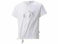 Puma ESS+ Logo Knotted T-Shirt puma white