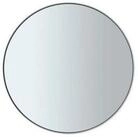 blomus Wandspiegel -RIM- Moderner Wandspiegel: Grau get&ouml;ntes Glas & Stahlrahmen,