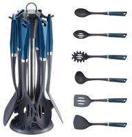 Michelino Kochl&ouml;ffelhalter 7-tlg. K&uuml;chenhelfer-Set + St&auml;nder Kochbesteck