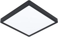 EGLO Aufbauleuchte Fueva 5 Deckenleuchte, Stahl und Kunststoff, schwarz, wei&szlig;,