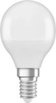 Osram LED-Leuchtmittel OSRAM LED Lampe mit E14 Sockel, Kaltweiss (4000K),