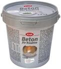 Viva Decor Modelliermasse ViVA DECOR Beton f&uuml;r Kreative 1,5 Kg Eimer