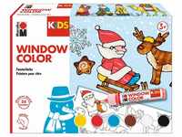 Marabu Handgelenkstütze Marabu KiDS Window Color Set Christmas", 6 x 25 ml"