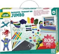 Lena&reg; Kreativset Bastelkoffer Jumbo, blau