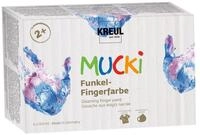 Schulheft KREUL Fingerfarbe MUCKi Funkel 6er Set 150 ml