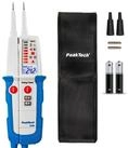 PeakTech Spannungspr&uuml;fer Strompr&uuml;fer Spannungspr&uuml;fer zweipolig + Dual Anzeige