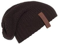 Knit Factory Strickm&uuml;tze Coco M&uuml;tzen One Size Glatt Braun (1-St) M&uuml;tze