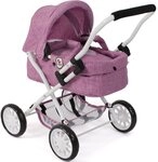 CHIC2000 Puppenwagen Smarty, Mini-Kuschelwagen, mit herausnehmbarer Tragetasche